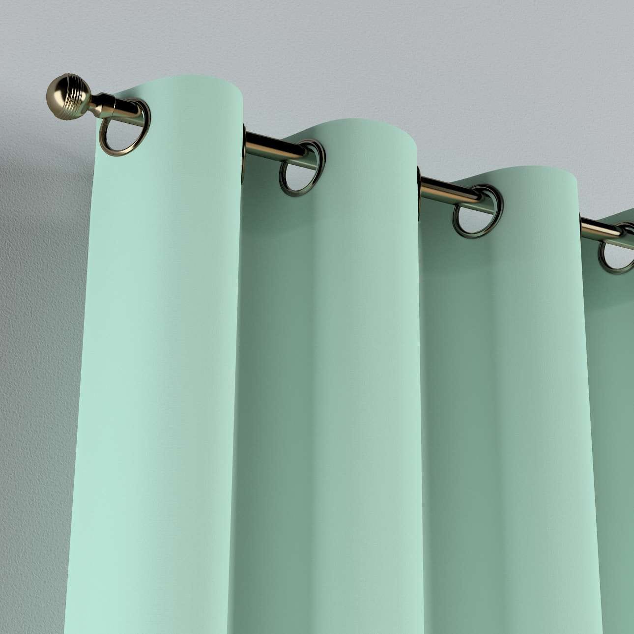 Draperie Happiness Poly Eyelet Verde, 130 x 260 cm (3)