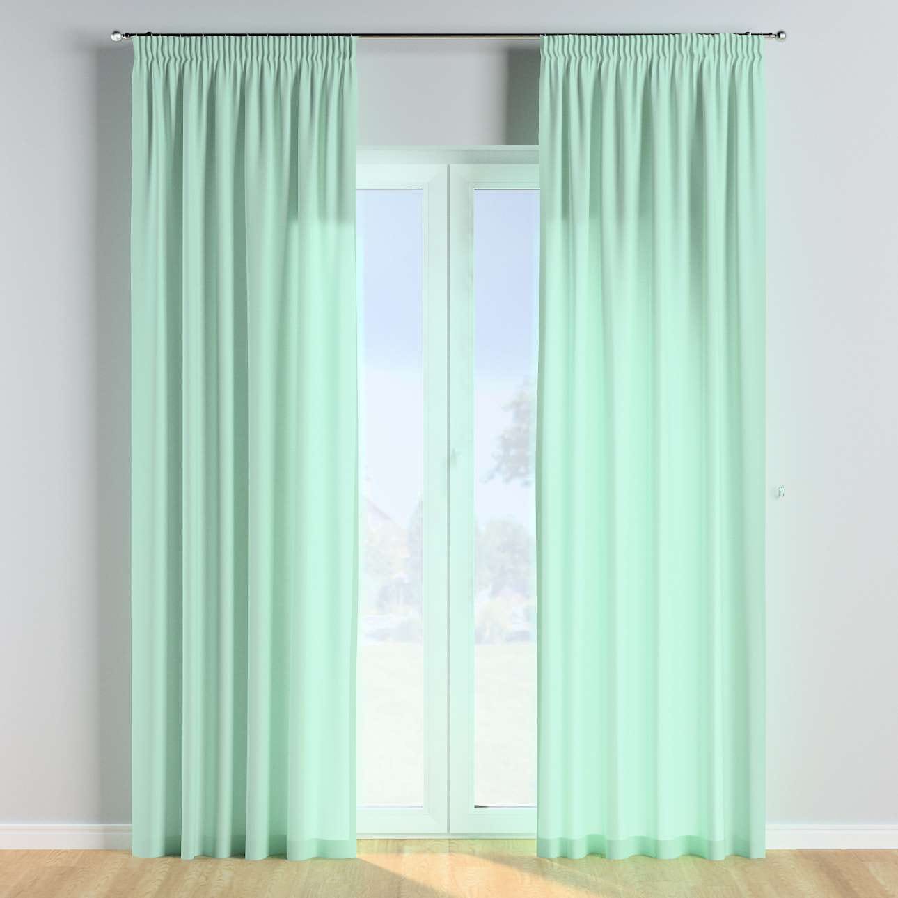 Draperie Happiness Poly Pencil Verde, 130 x 260 cm (1)