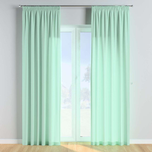 Draperie Happiness Poly Pencil Verde, 130 x 260 cm (1)