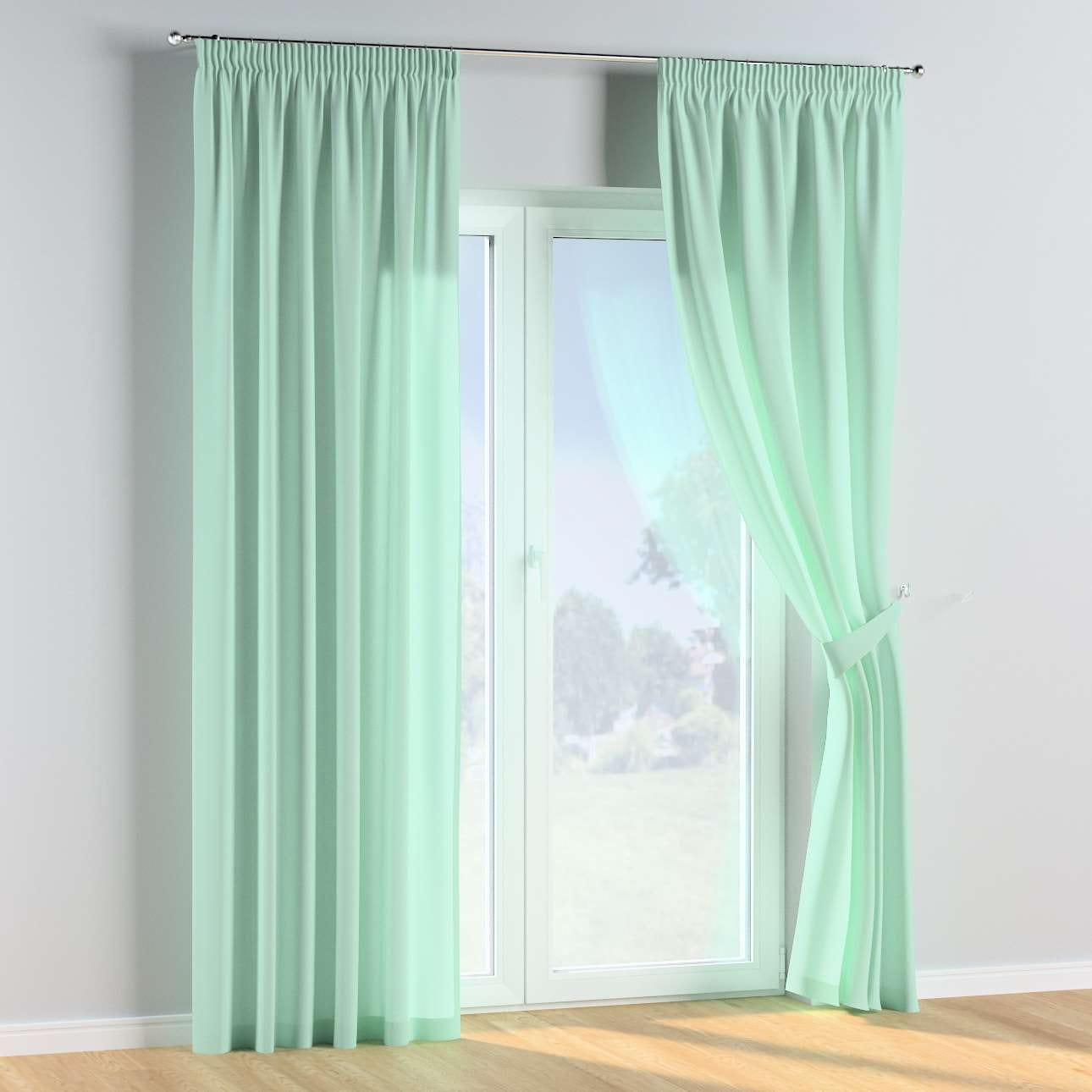 Draperie Happiness Poly Pencil Verde, 130 x 260 cm (2)