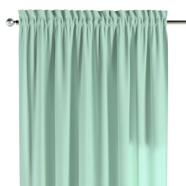 Draperie Happiness Poly Slot Verde, 130 x 260 cm