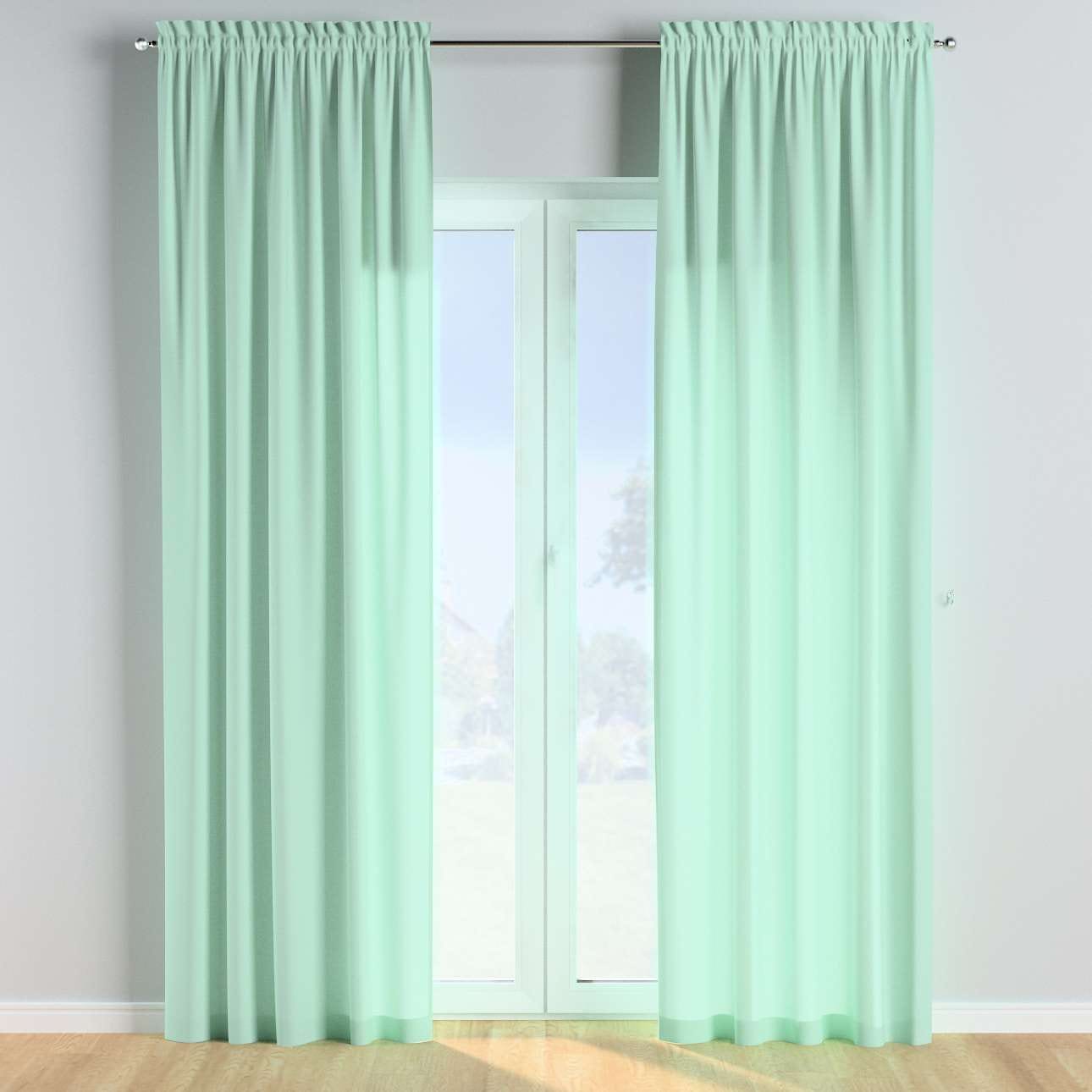 Draperie Happiness Poly Slot Verde, 130 x 260 cm (1)
