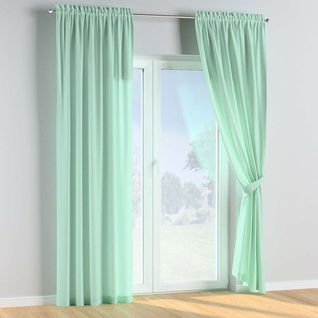 Draperie Happiness Poly Slot Verde, 130 x 260 cm (2)