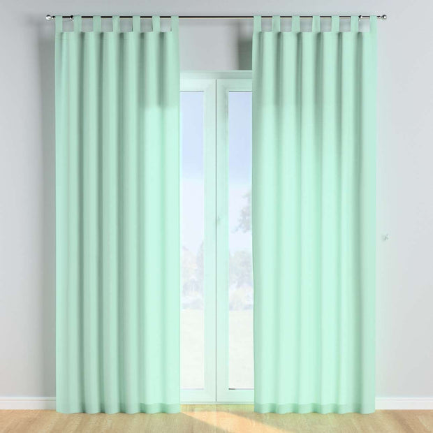 Draperie Happiness Poly Tab Verde, 130 x 260 cm (1)