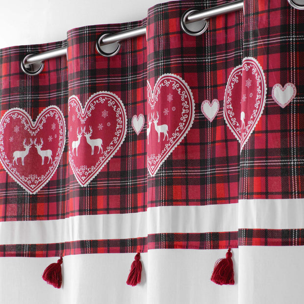 U10 Draperie Heidi Alb, 140 x 240 cm