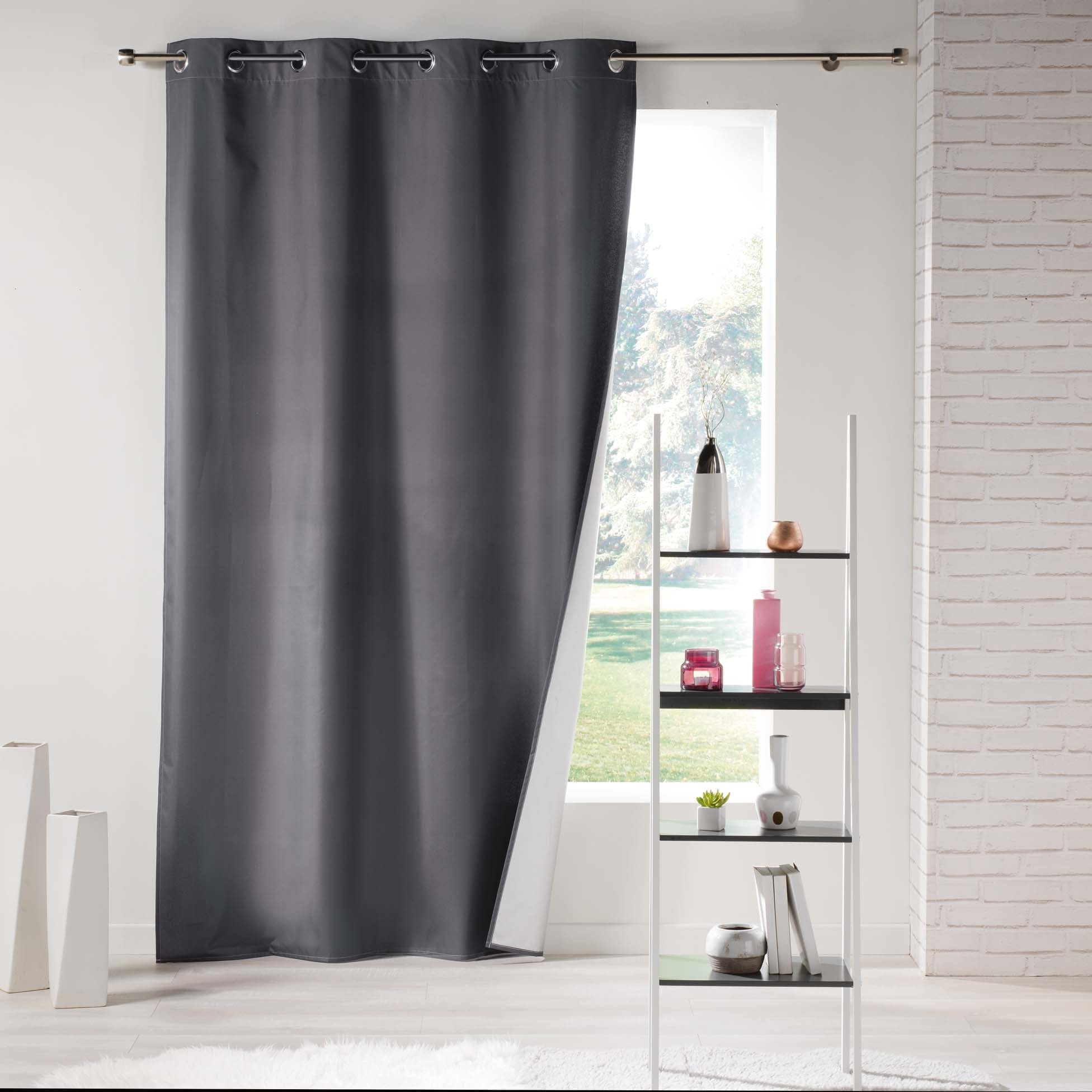 U10 Draperie Icemount Antracit, 140 x 260 cm