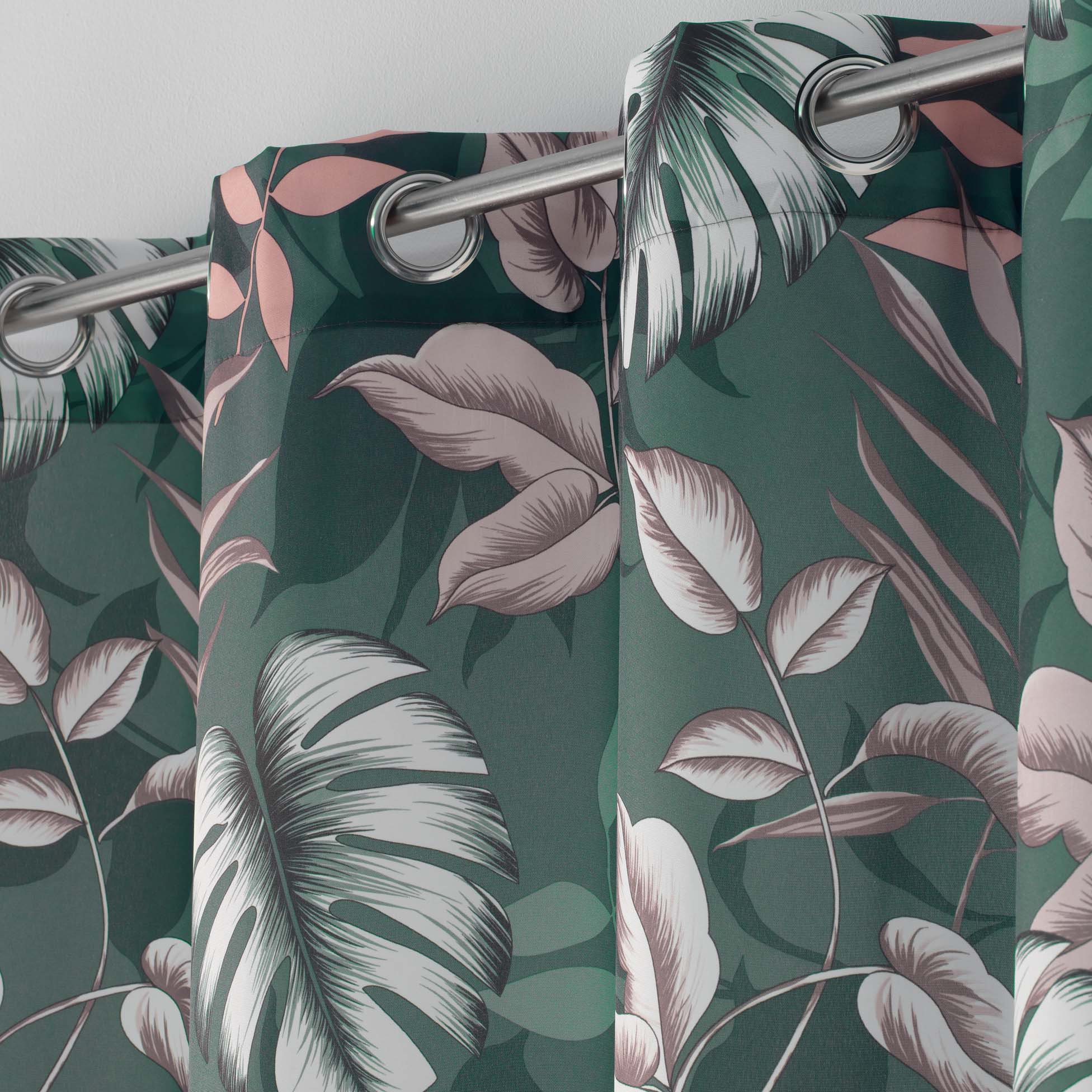 U10 Draperie Jardin D'Interieur Kaki, 140 x 260 cm