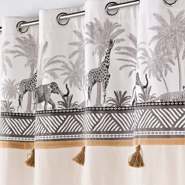 Draperie Kenya Lodge Ivoir, 140 x 240 cm (2)