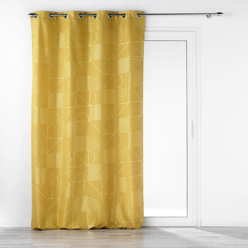 U10 Draperie Lineor Galben / Auriu, 140 x 260 cm