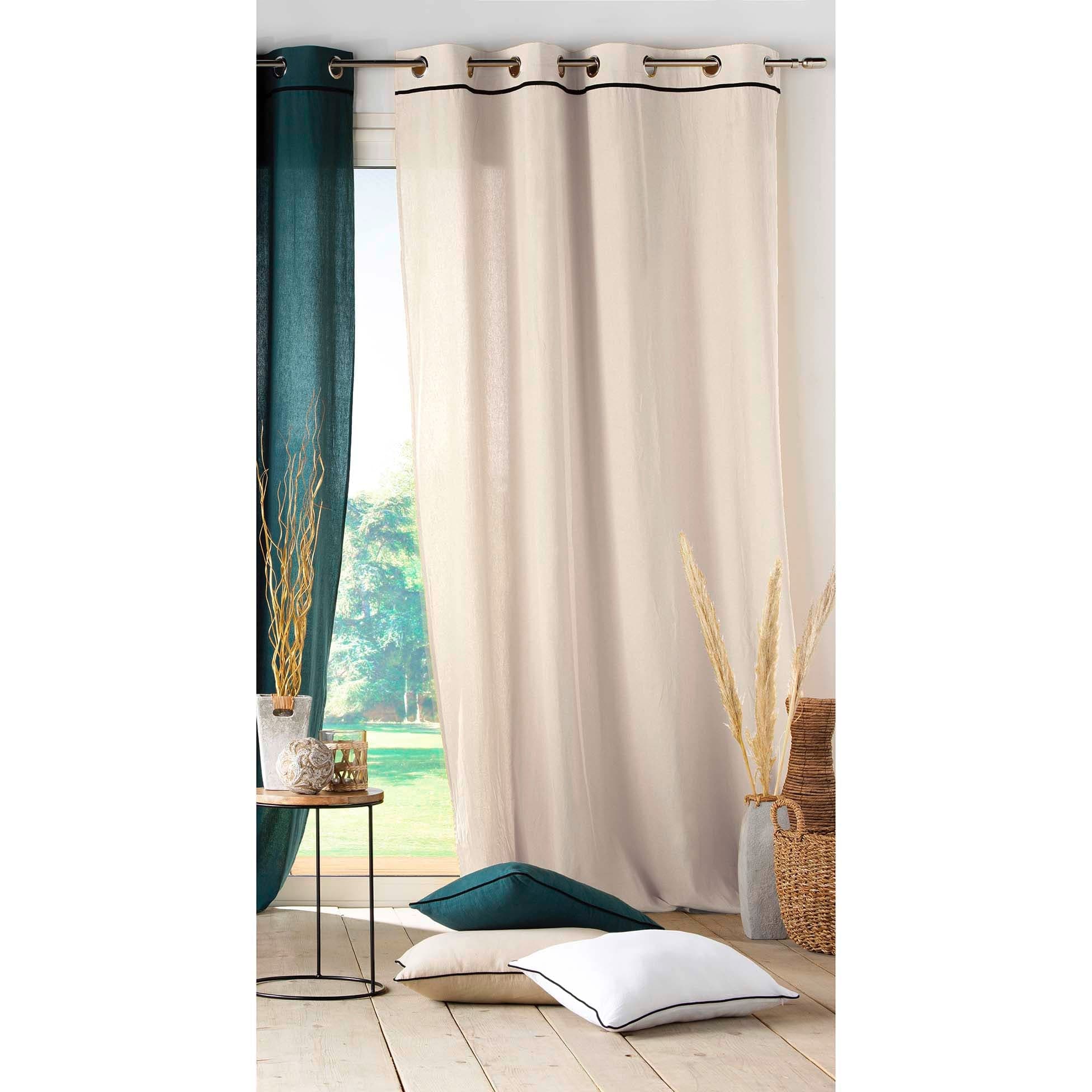 U10 Draperie Linette Bej, 135 x 240 cm
