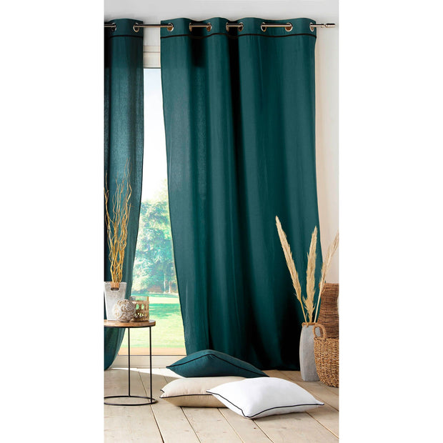 Draperie Linette Petrol, 135 x 240 cm (2)