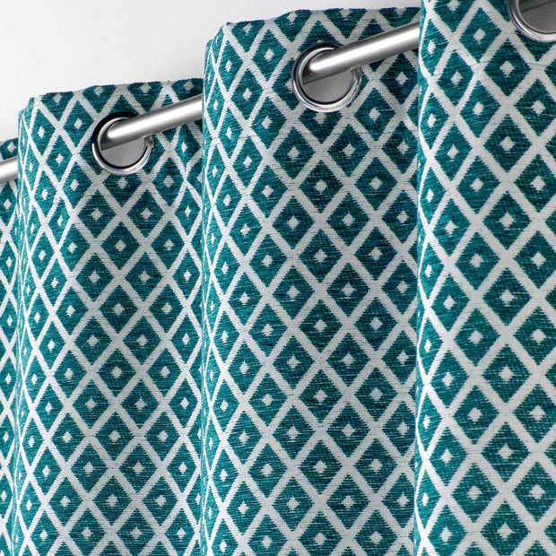 U10 Draperie Mariella Petrol, 140 x 260 cm