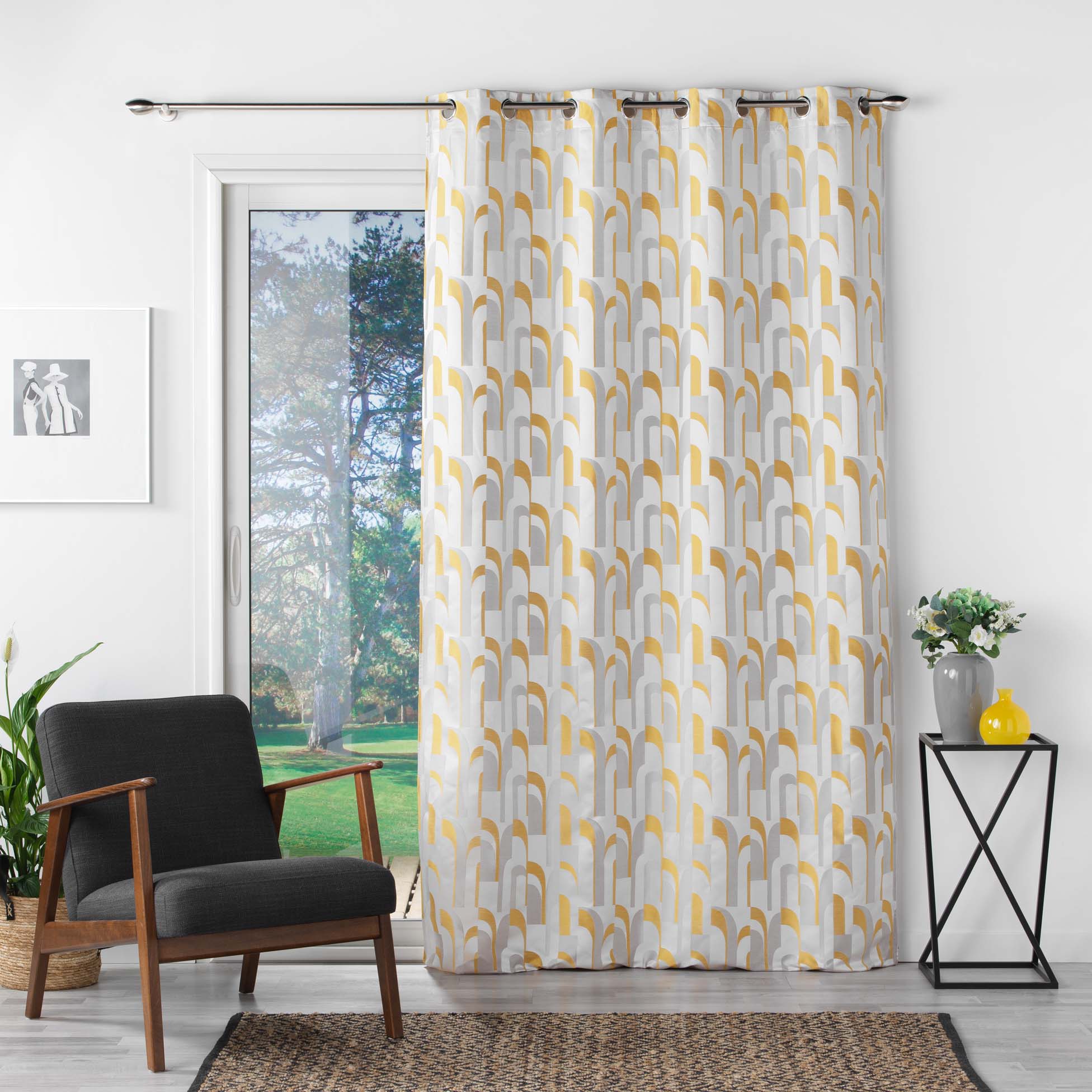 Draperie Medicis Galben, 140 x 260 cm (1)