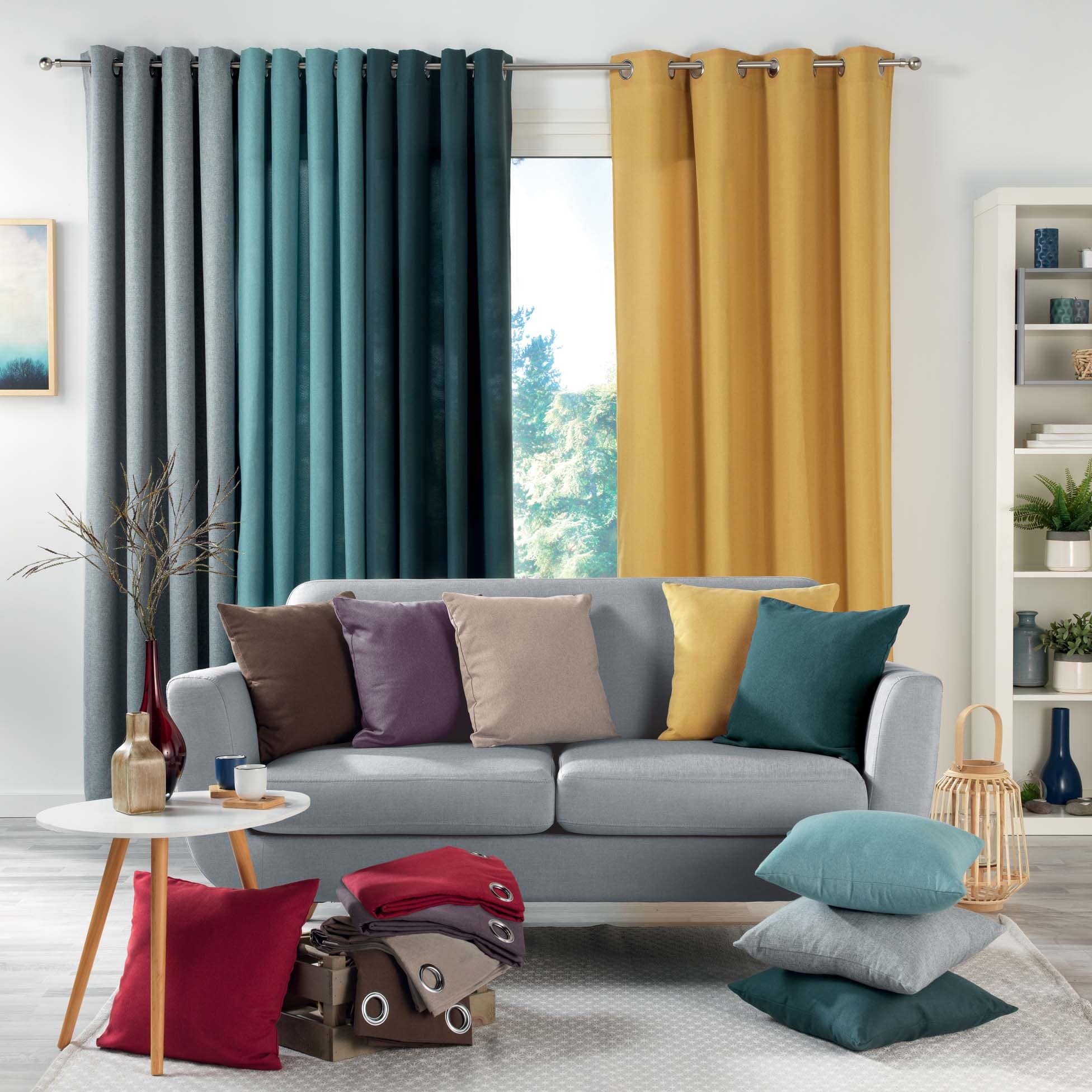 U10 Draperie Meliane Albastru Inchis, 140 x 280 cm