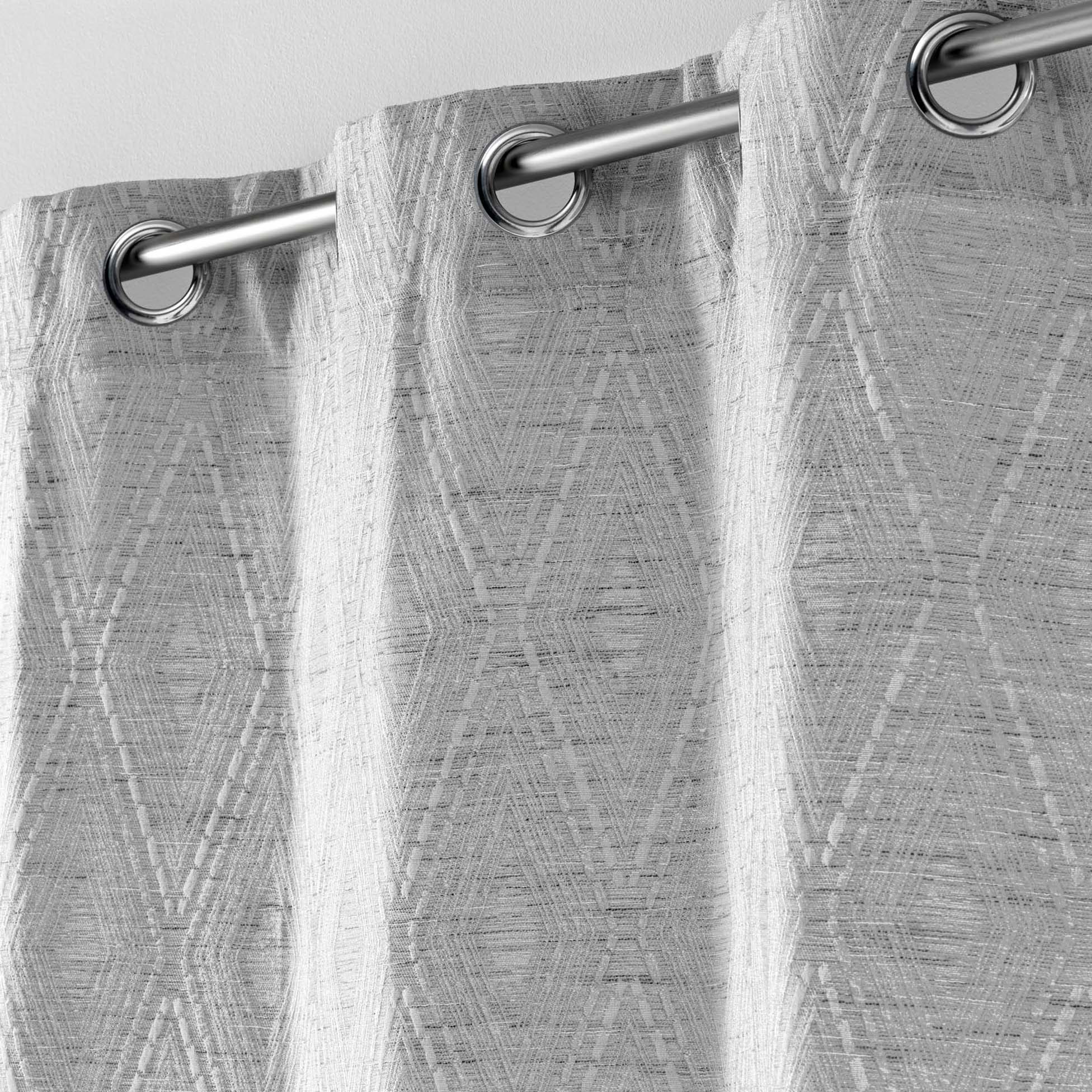 Draperie Mezaline Gri, 140 x 260 cm (2)