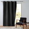 Draperie Micropolar Negru, 135 x 260 cm (1)