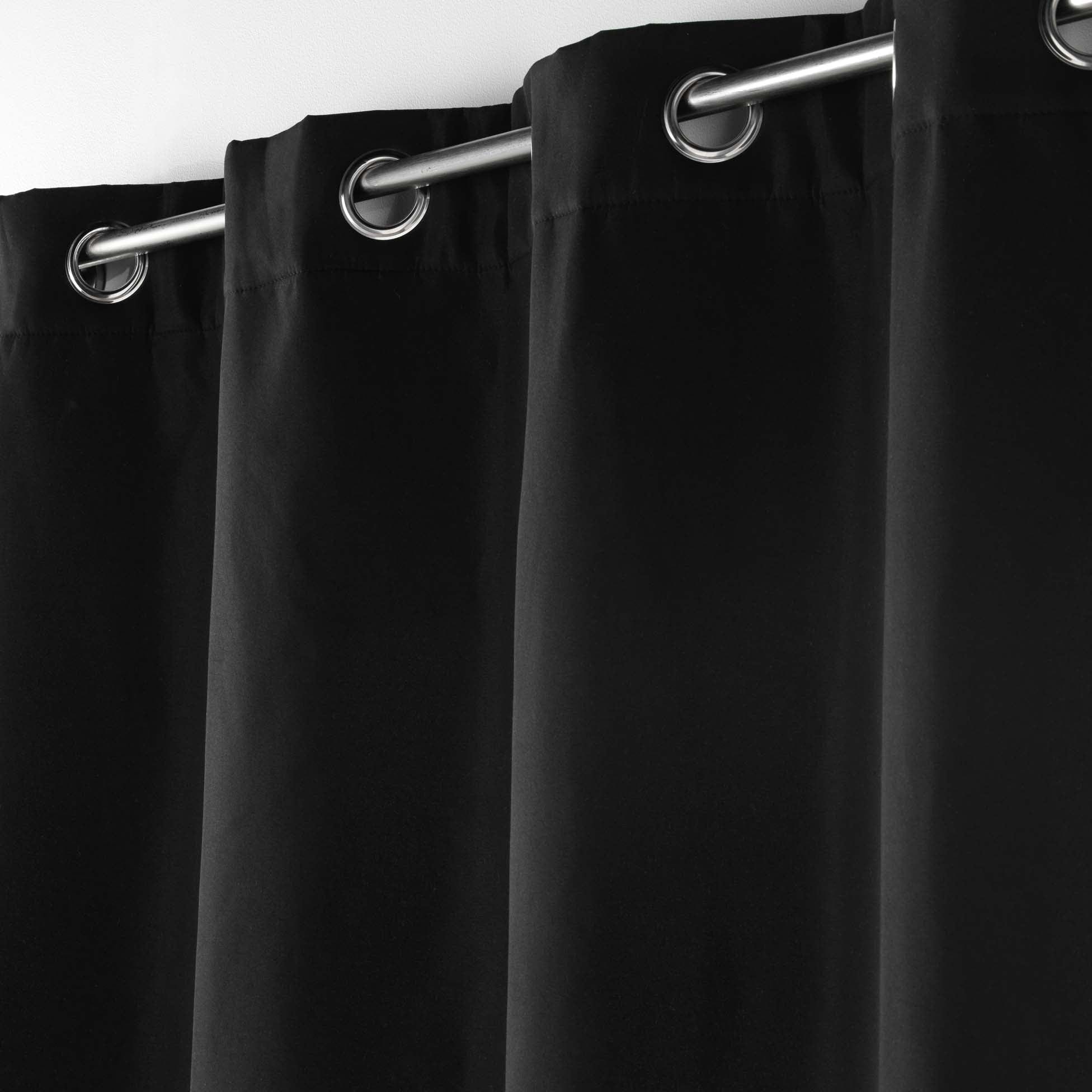 Draperie Micropolar Negru, 135 x 260 cm (3)