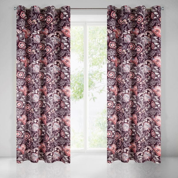 BFSummer Draperie Mirei Velvet Burgundy, 140 x 250 cm, 1 bucata