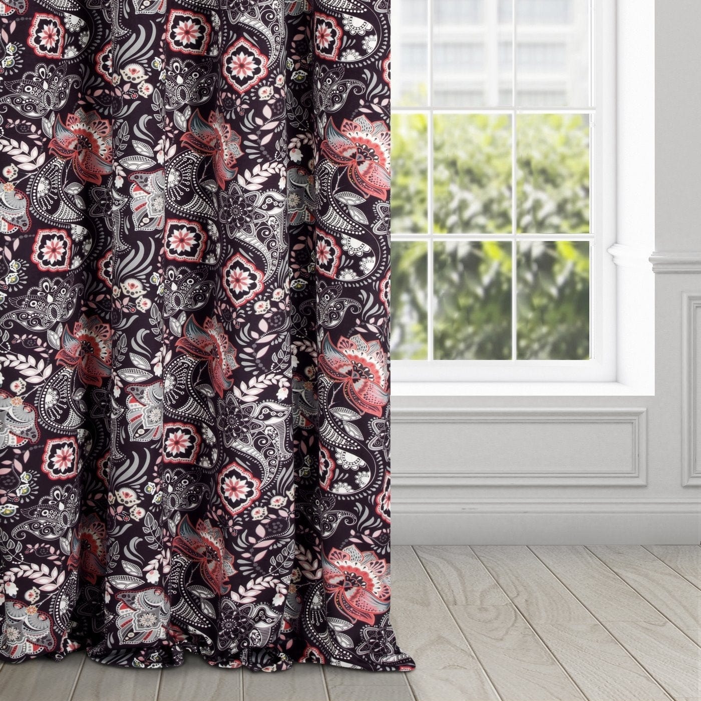 BFSummer Draperie Mirei Velvet Burgundy, 140 x 250 cm, 1 bucata