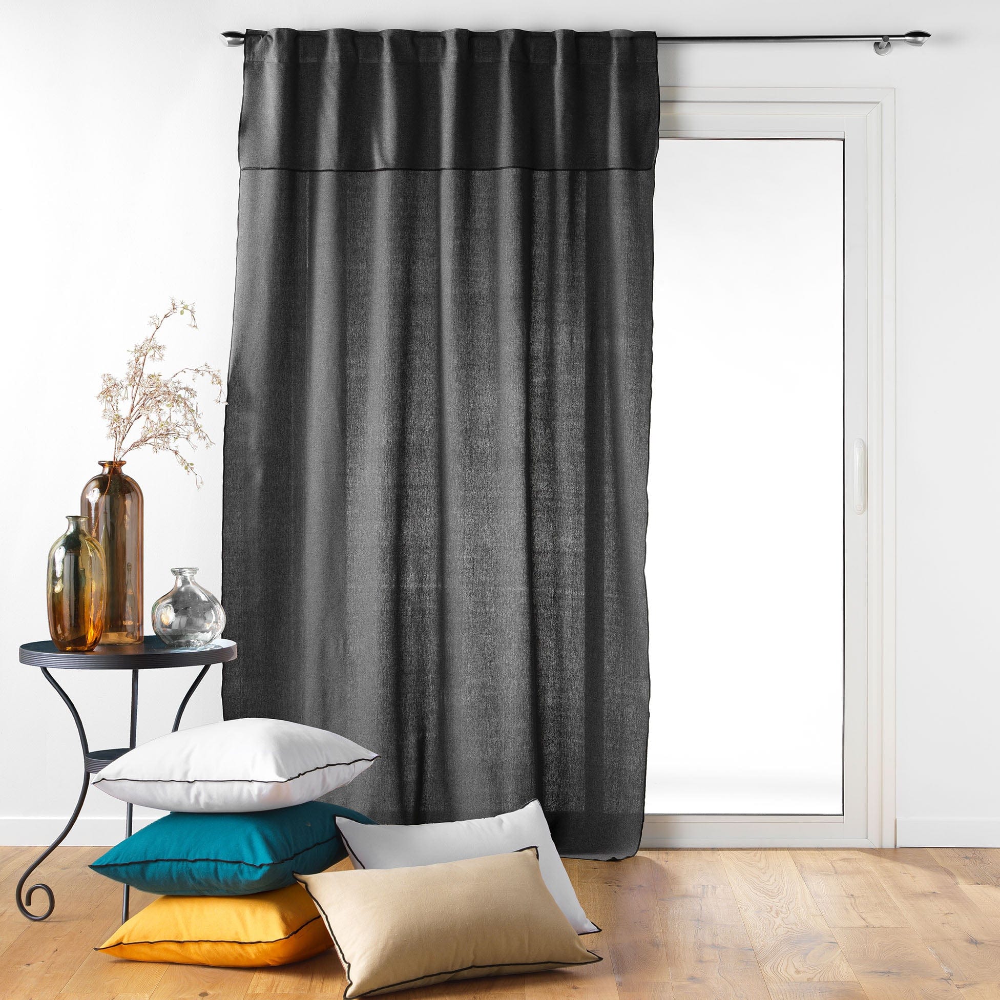 Draperie Mistraline Antracit, 140 x 240 cm (2)