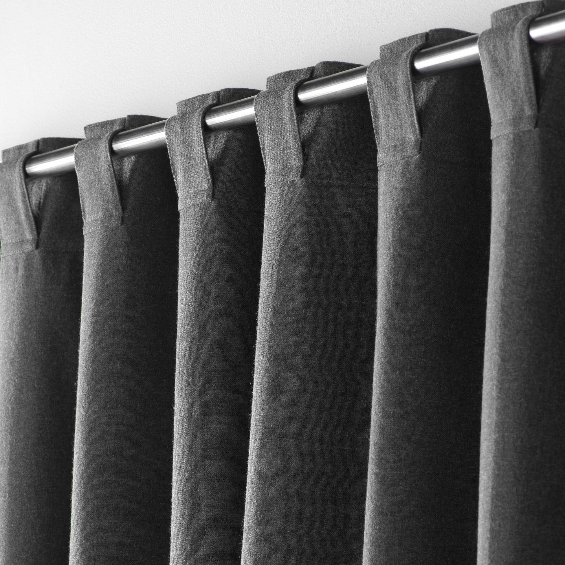 Draperie Mistraline Antracit, 140 x 240 cm (4)