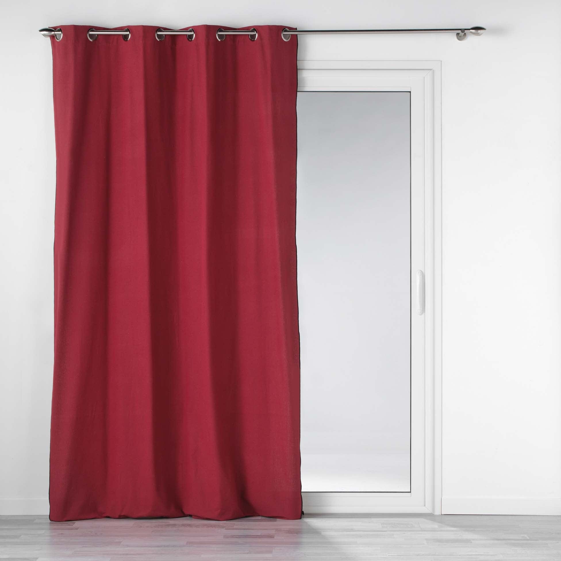 Draperie Mistraline Bordeaux, 140 x 240 cm