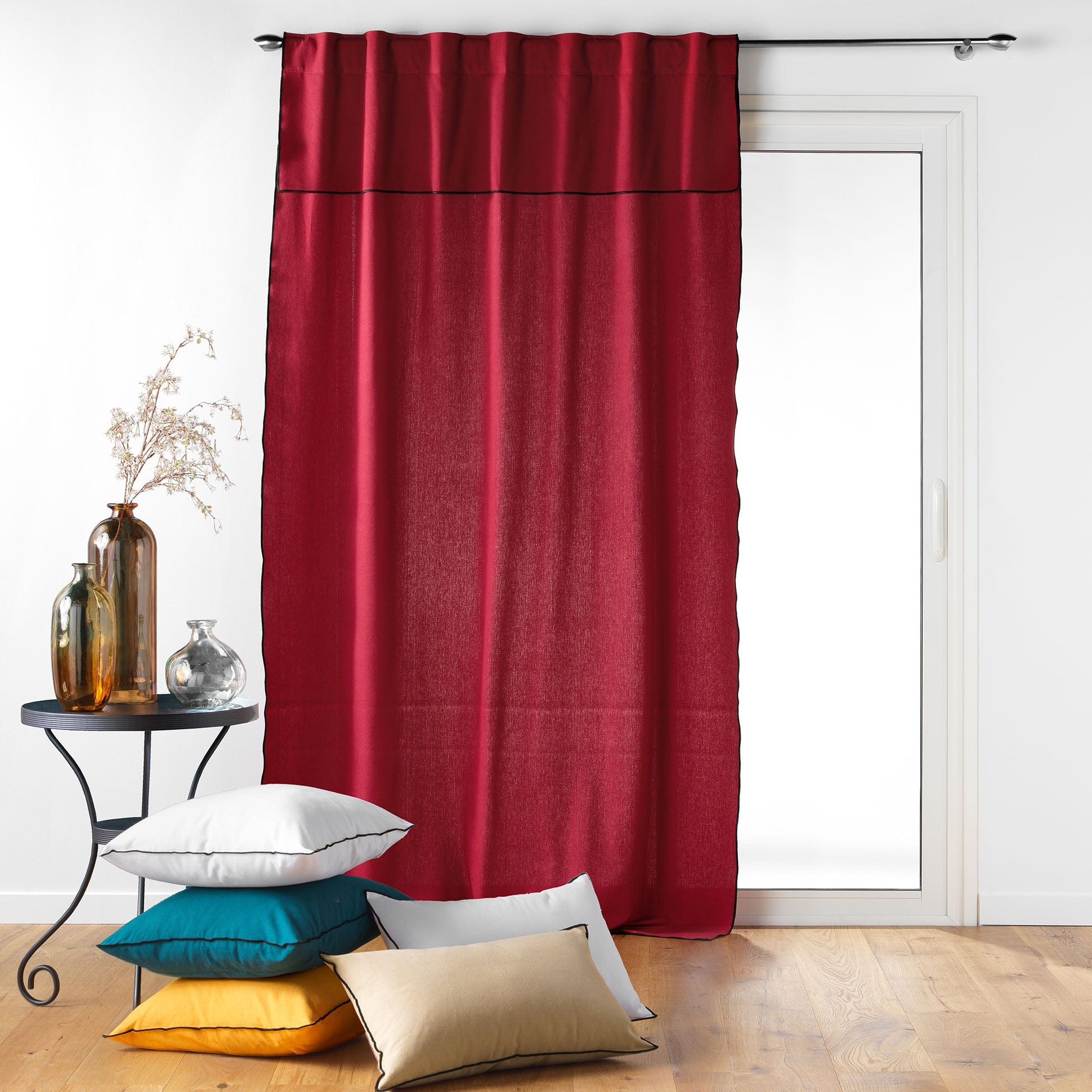 Draperie Mistraline Bordeaux, 140 x 240 cm (2)
