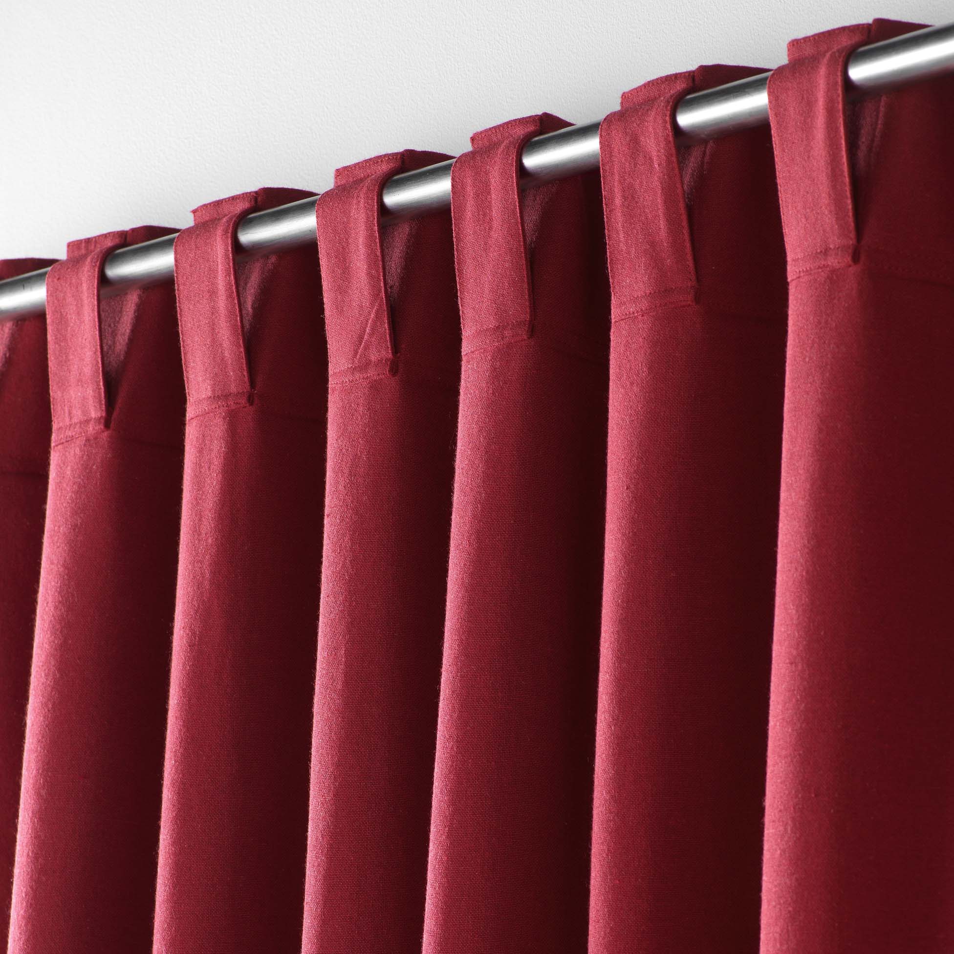 U10 Draperie Mistraline Bordeaux, 140 x 240 cm