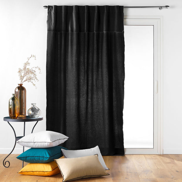 Draperie Mistraline Negru, 140 x 240 cm (2)