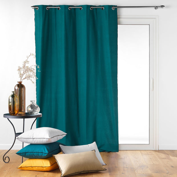 Draperie Mistraline Petrol, 140 x 240 cm (2)