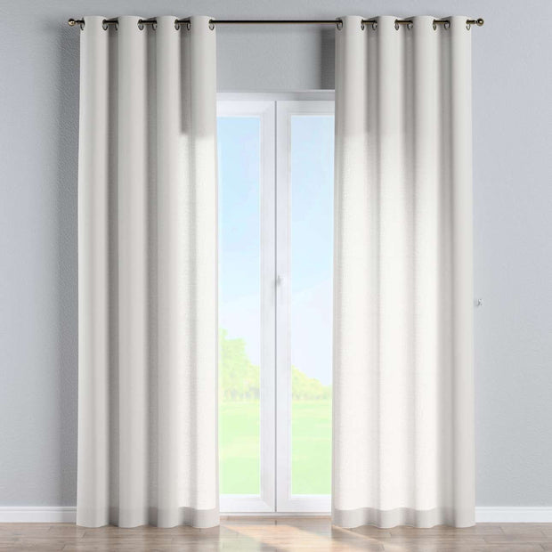 Draperie Nature Eyelet Alb, 130 x 260 cm (1)