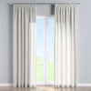 Draperie Nature Pencil Alb, 130 x 260 cm (1)