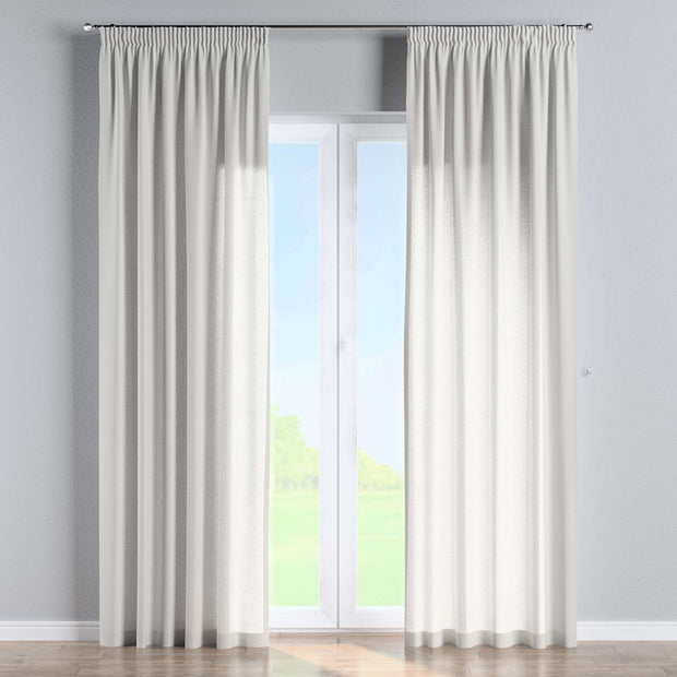 Draperie Nature Pencil Alb, 130 x 260 cm (1)