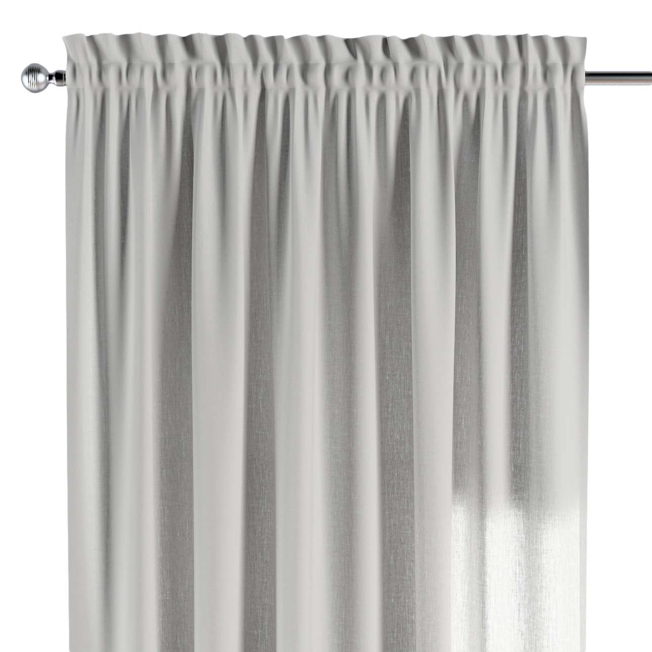 Draperie Nature Slot Alb, 130 x 260 cm