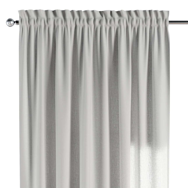 Draperie Nature Slot Alb, 130 x 260 cm