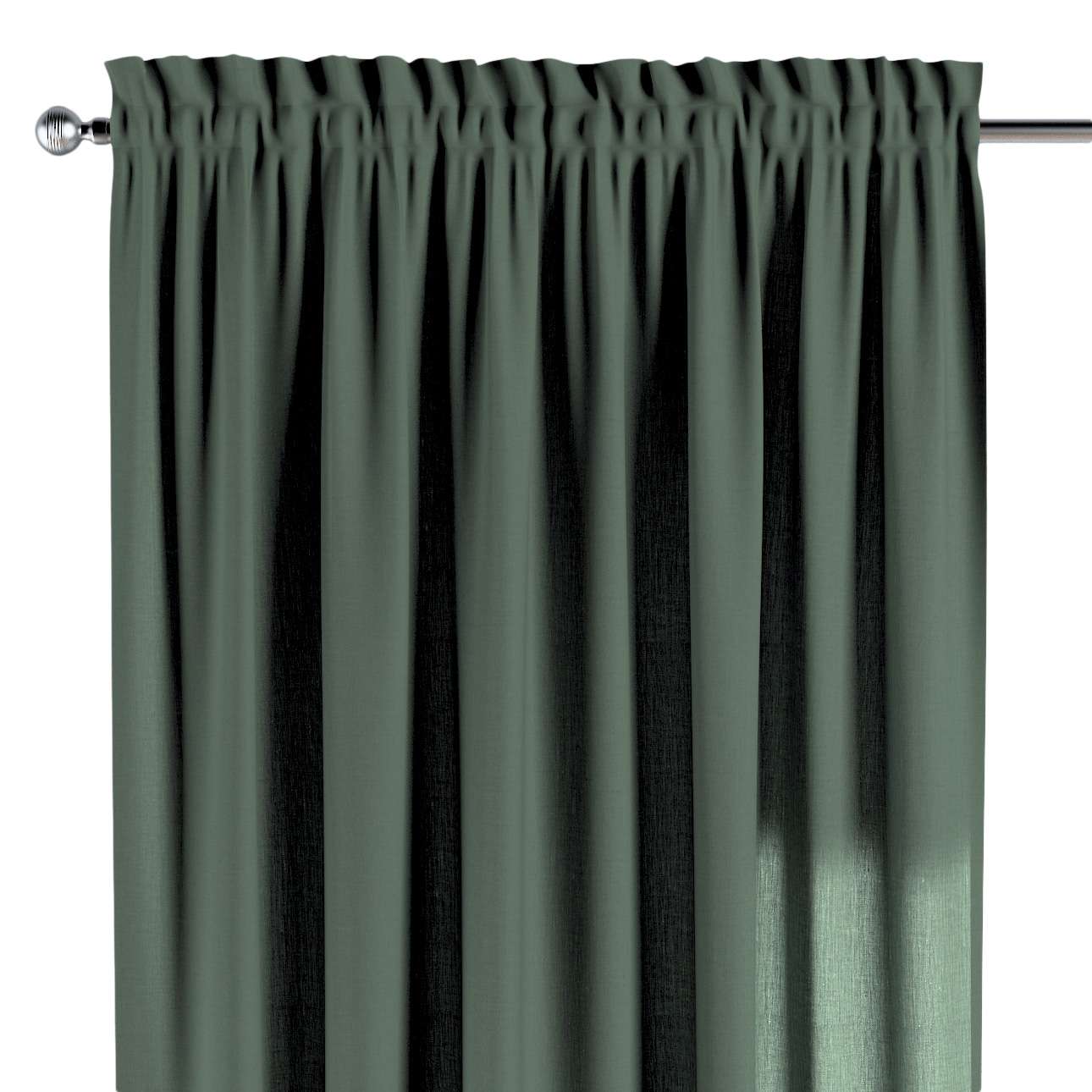 Draperie Nature Slot Verde, 130 x 260 cm
