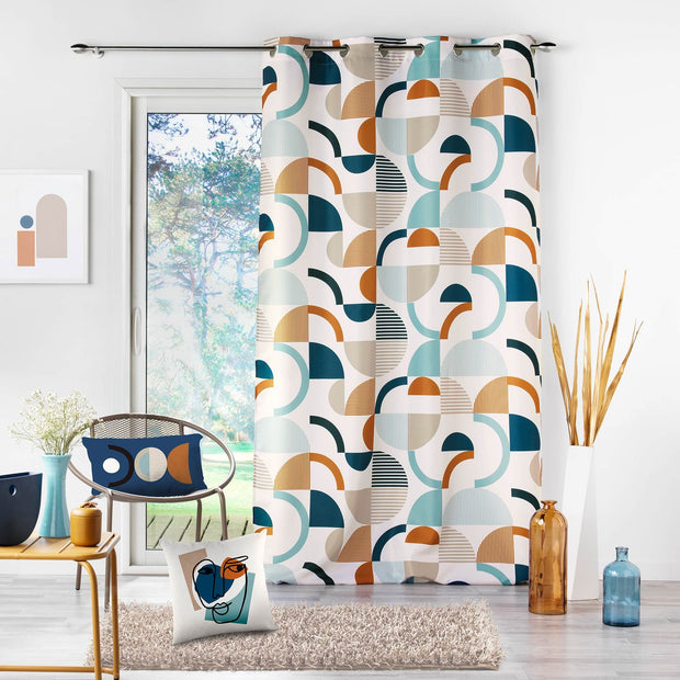 U10 Draperie Neoline Albastru Inchis, 140 x 260 cm