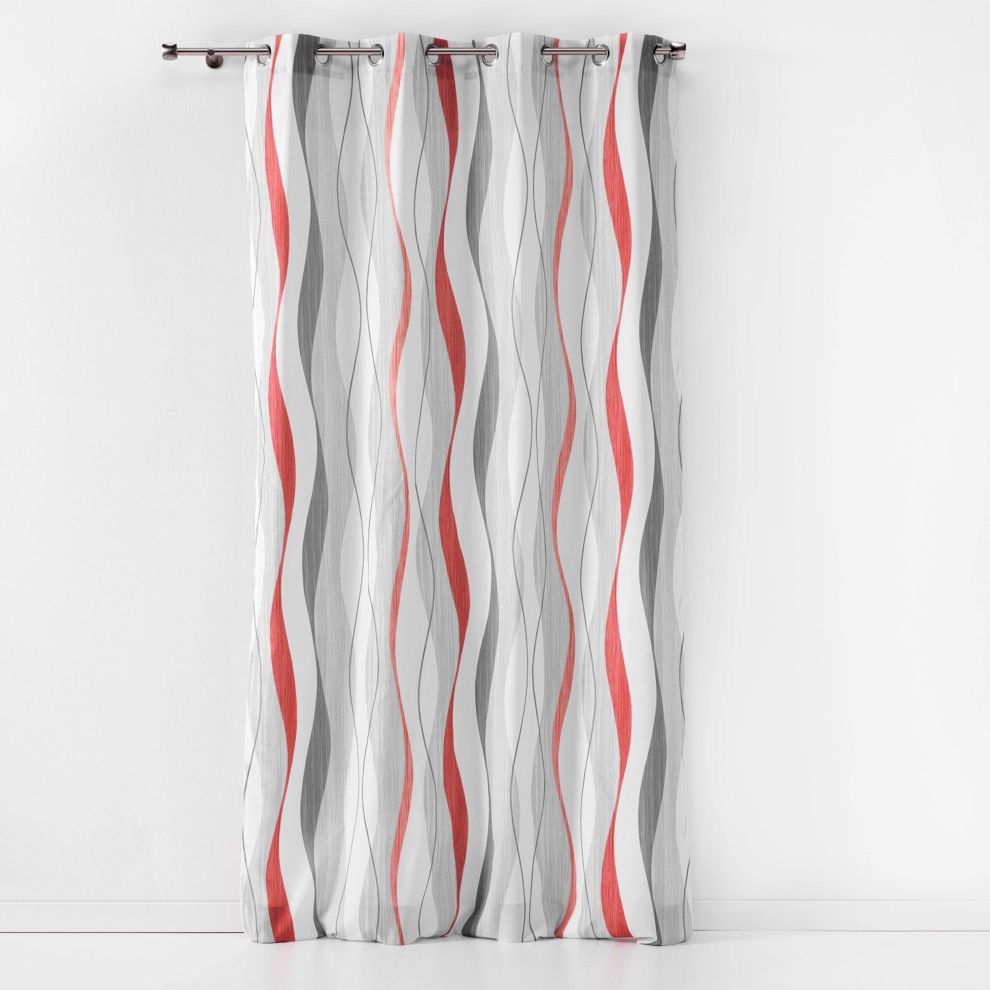 Draperie Ondulys Rosu, 140 x 260 cm