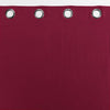 U10 Draperie Panama Bordeaux, 140 x 240 cm