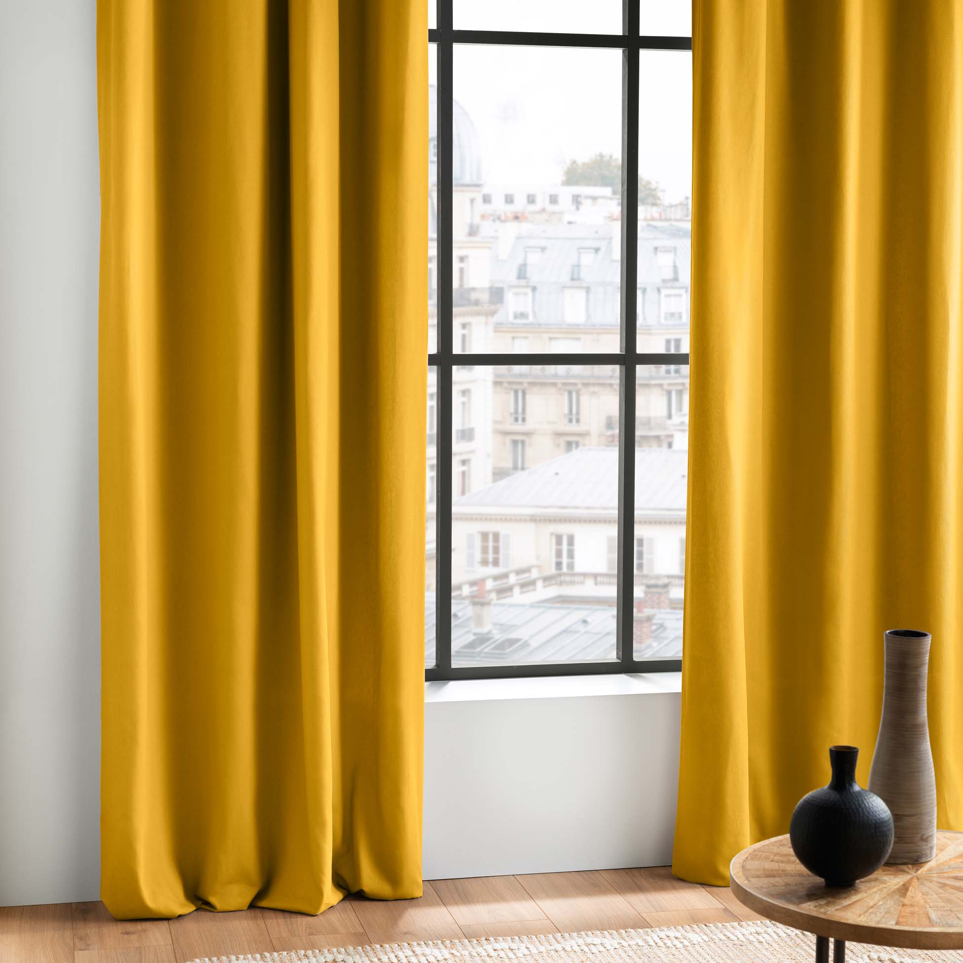 U10 Draperie Panama Caramiziu, 140 x 240 cm