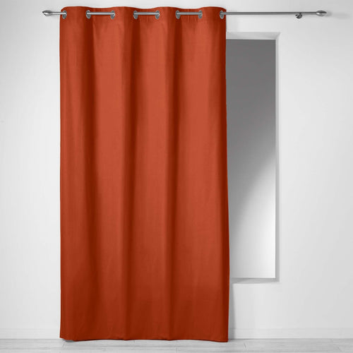 Draperie Panama Caramiziu, 140 x 240 cm