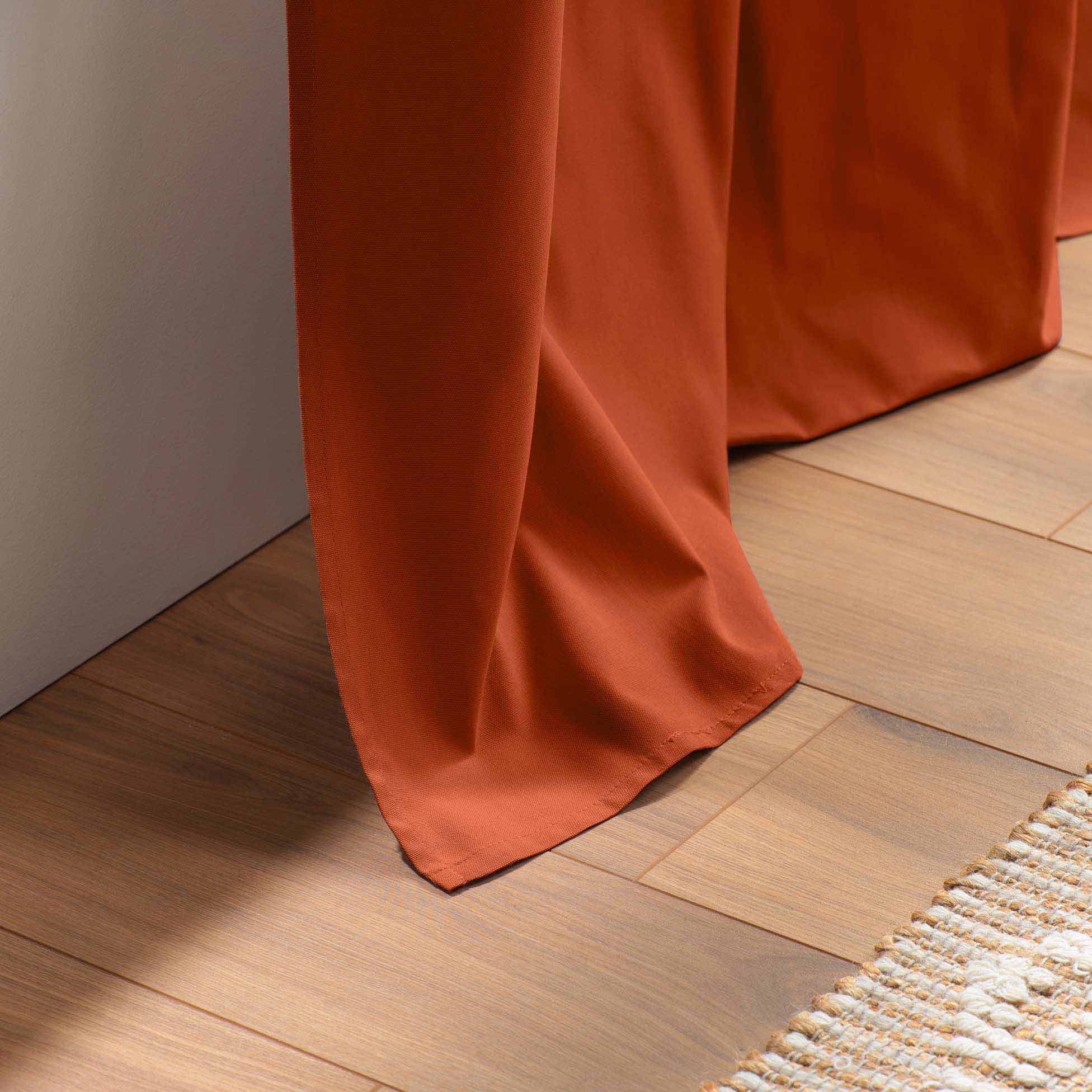 U10 Draperie Panama Caramiziu, 140 x 240 cm