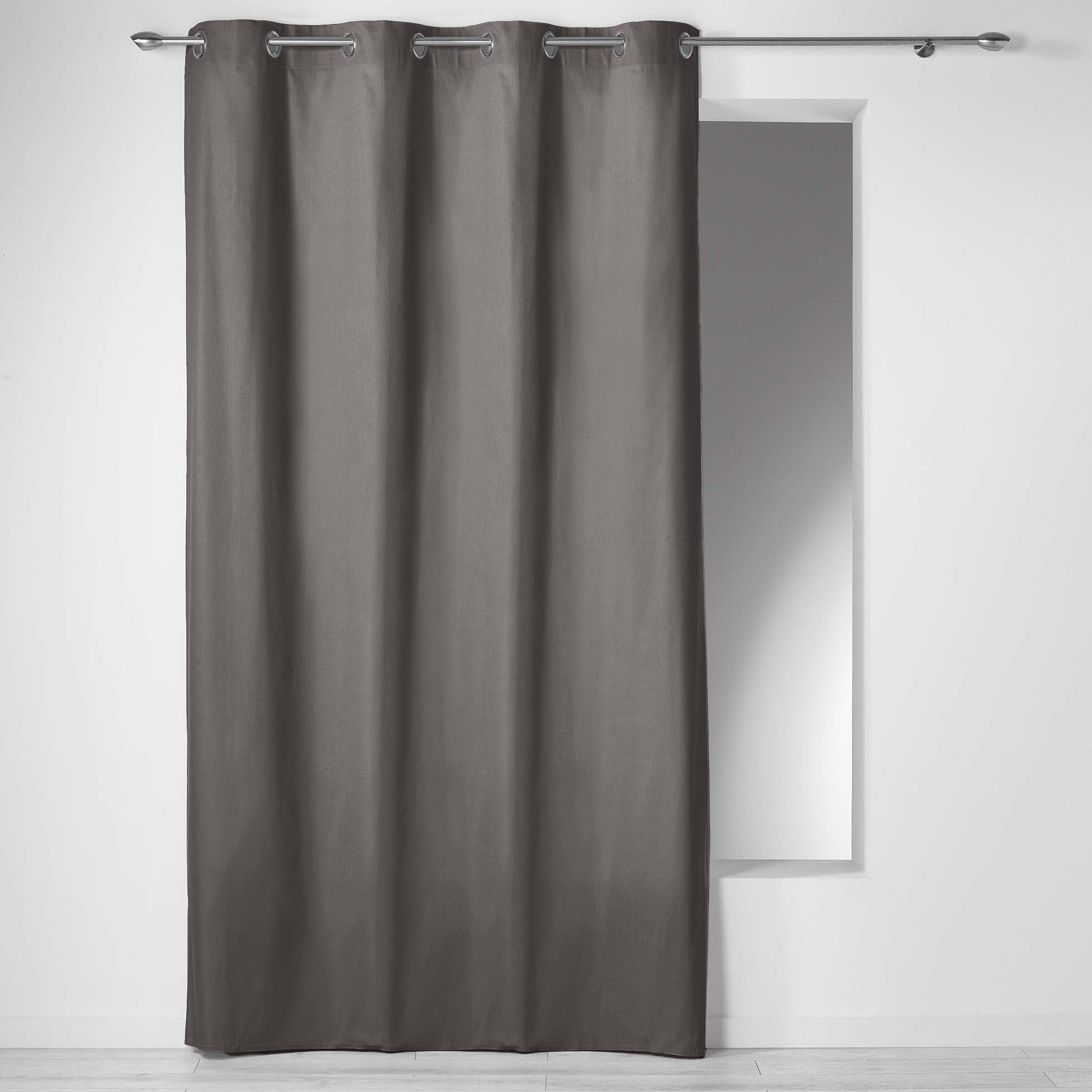 Draperie Panama Grafit, 140 x 240 cm