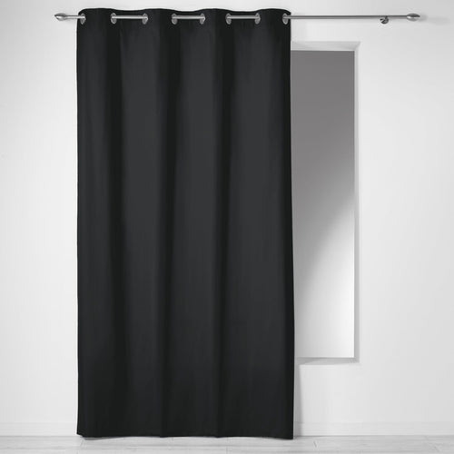 Draperie Panama Negru, 140 x 240 cm