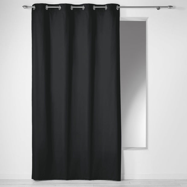 Draperie Panama Negru, 140 x 240 cm