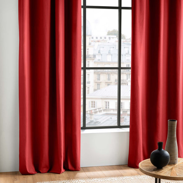 Draperie Panama Rosu, 140 x 240 cm (6)