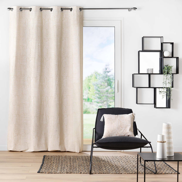 Draperie Pandore Alb, 140 x 280 cm (1)