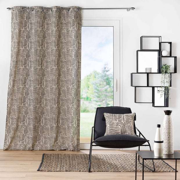 Draperie Pandore Negru, 140 x 240 cm (1)