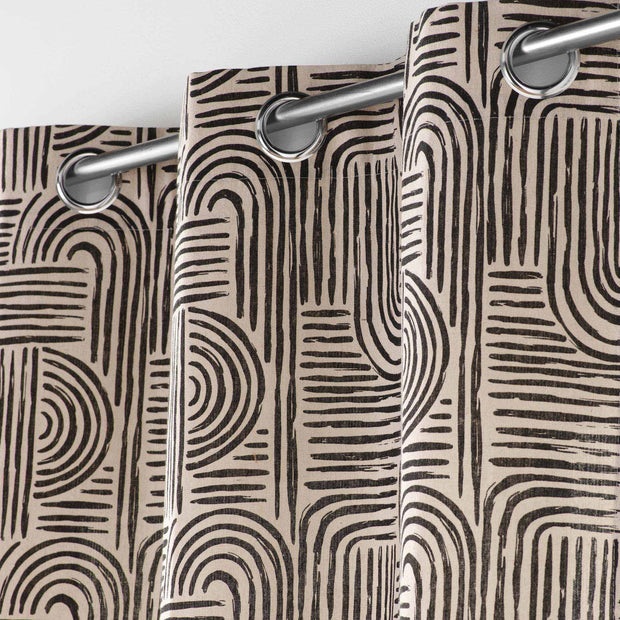 U10 Draperie Pandore Negru, 140 x 280 cm