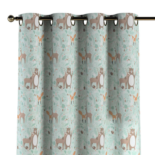 Draperie pentru copii, Magic Eyelet Animals, 130 x 260 cm
